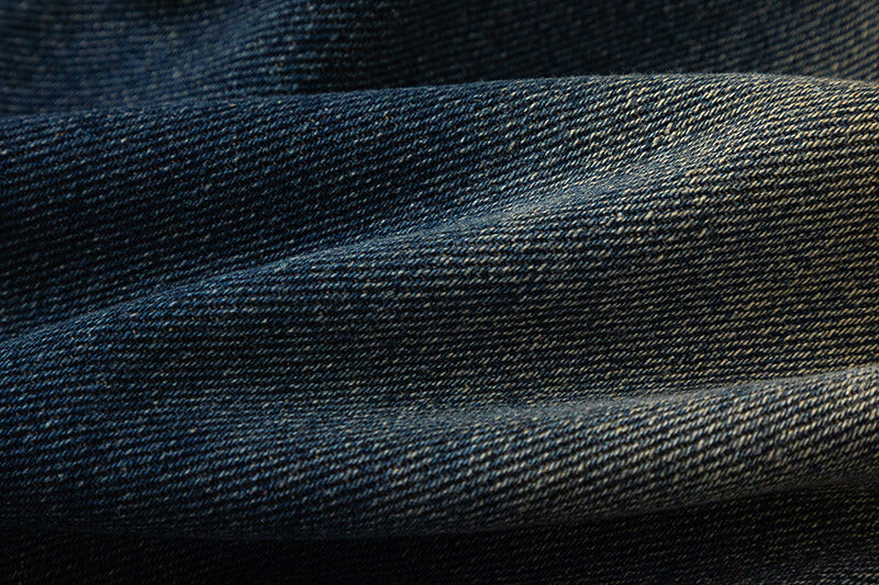 Wide-Leg Denim Jeans