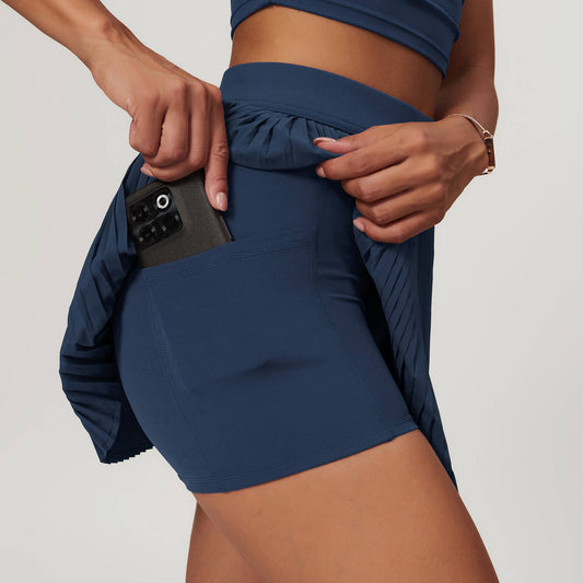 Vitality Sports Pleated Skirt by Red Monté