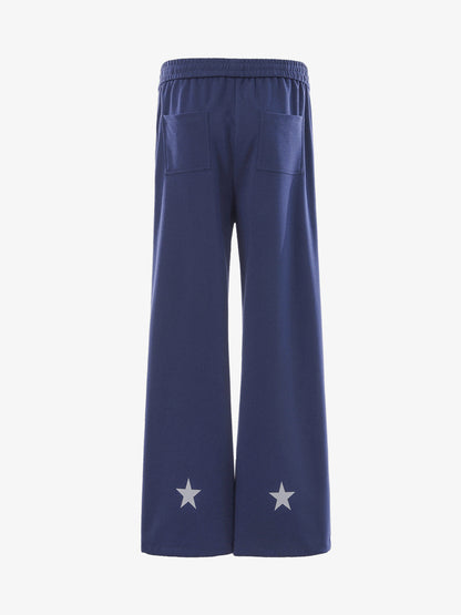 Wing Star Graphic Draped Jazz Pants - product image 4