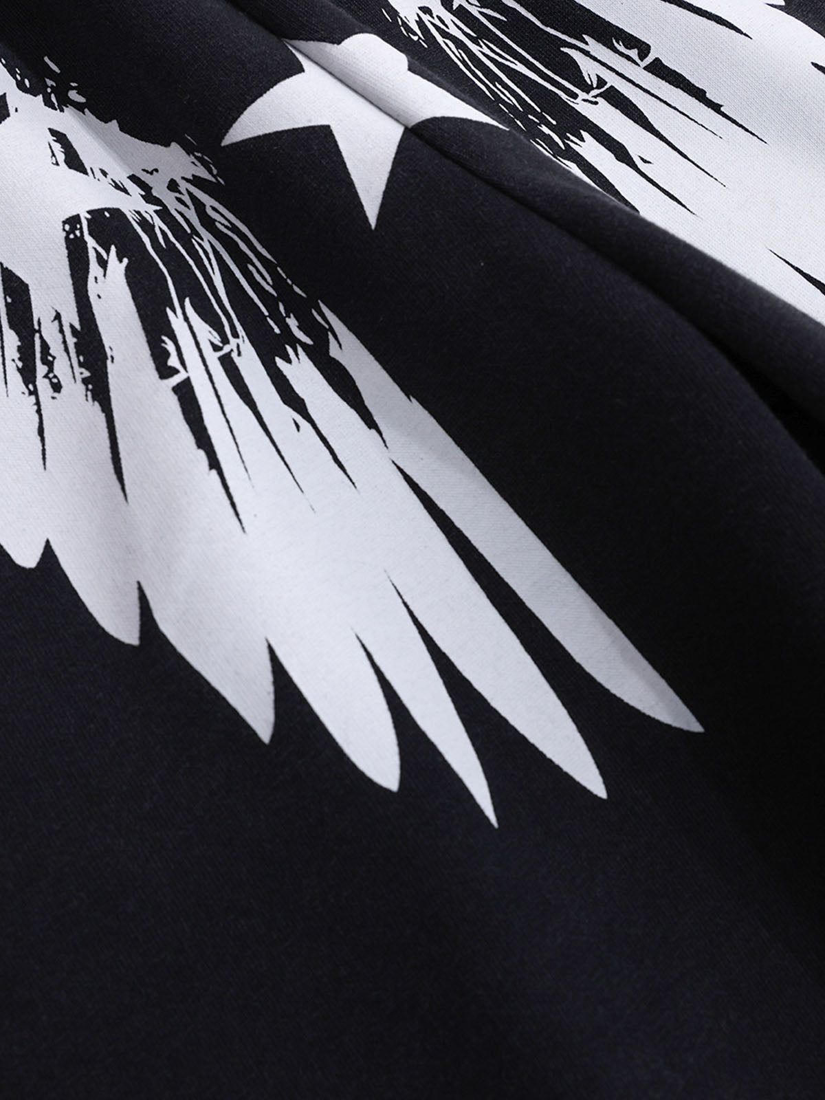 Wing Star Graphic Draped Jazz Pants - product image 6
