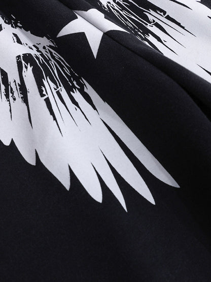 Wing Star Graphic Draped Jazz Pants - product image 6