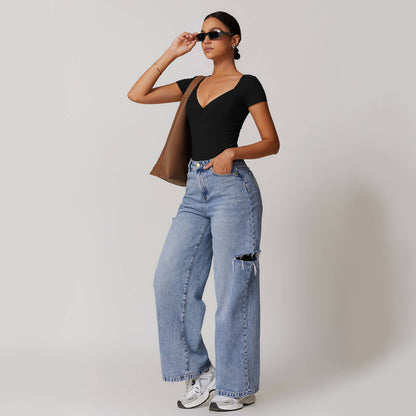 V-Neck Bodysuit