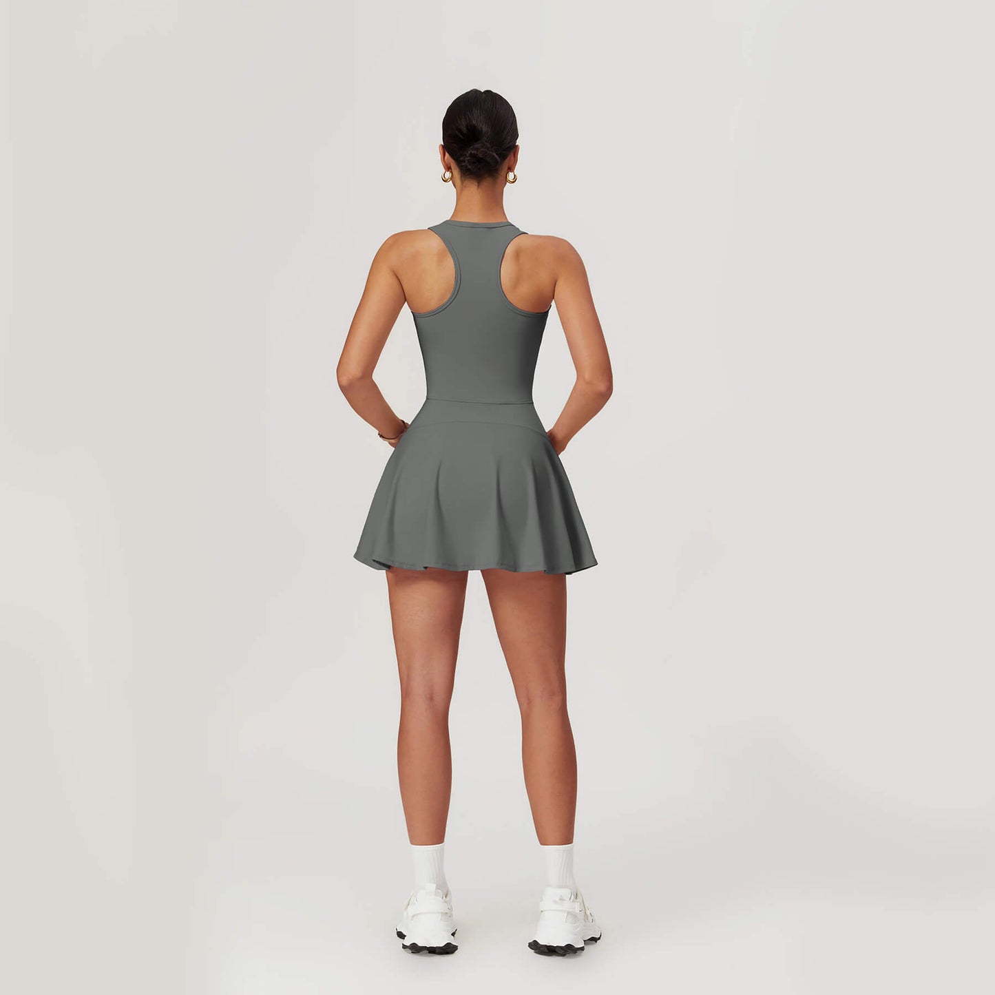 Front Zip Tennis Dress