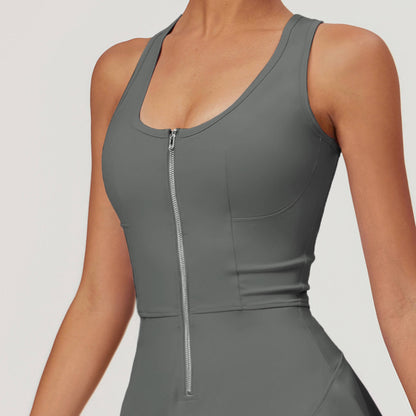 Front Zip Tennis Dress