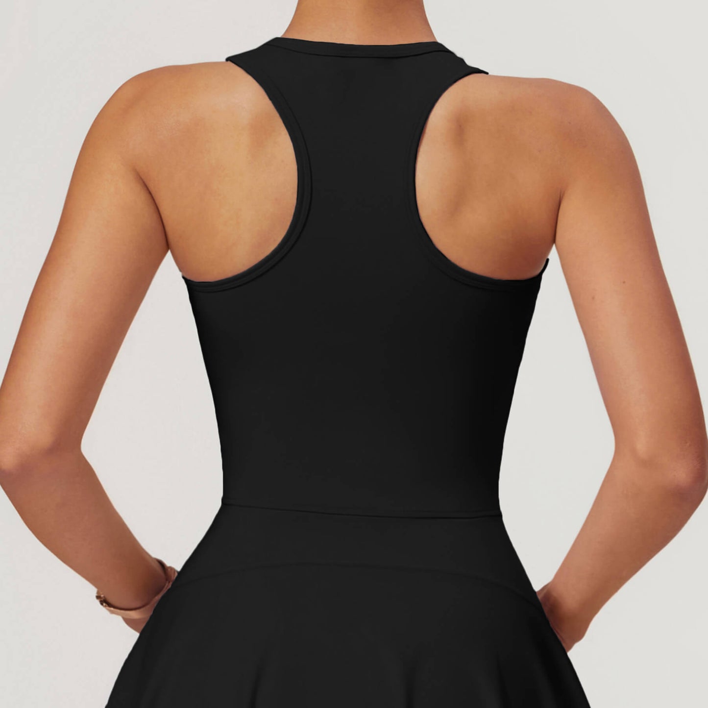 Front Zip Tennis Dress
