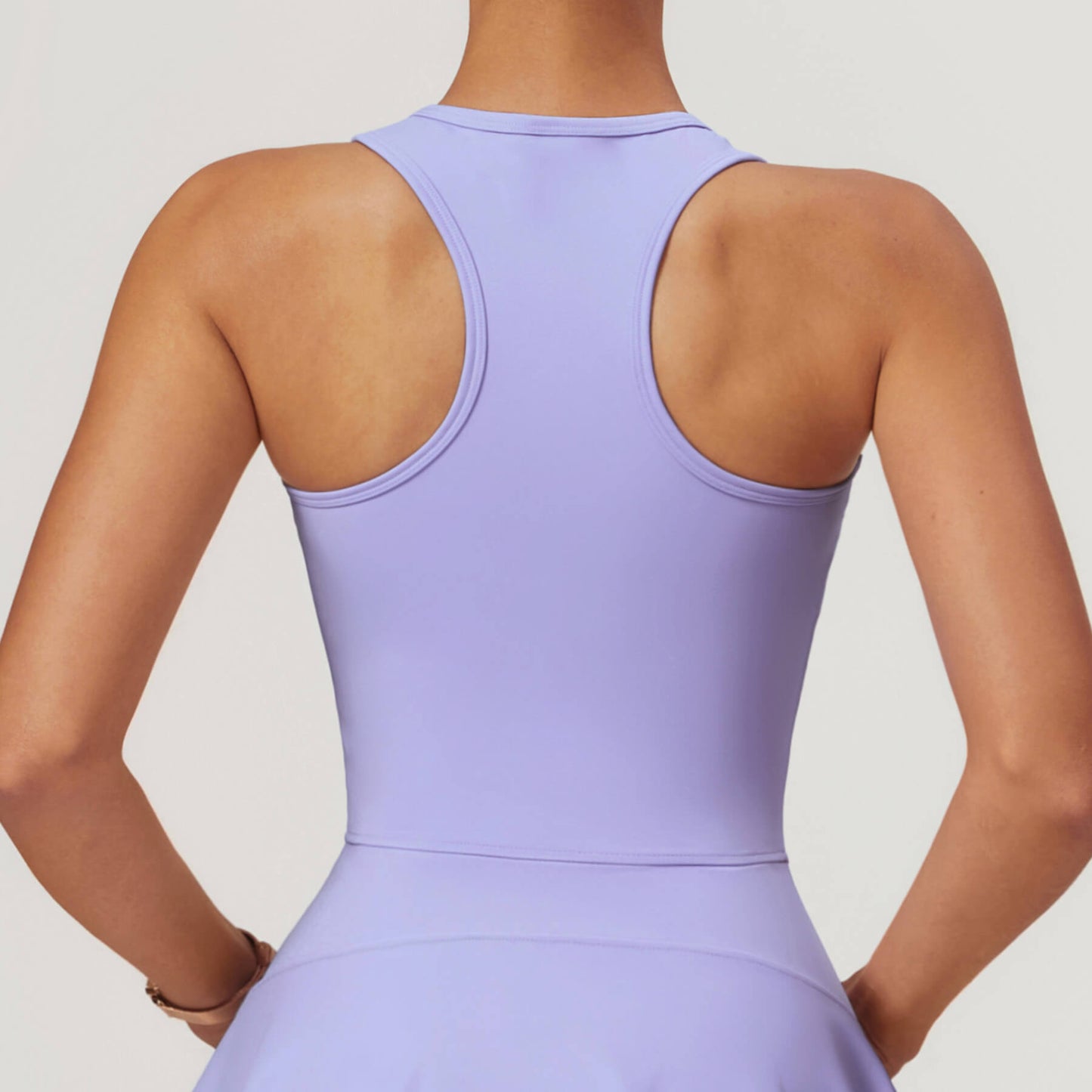 Front Zip Tennis Dress
