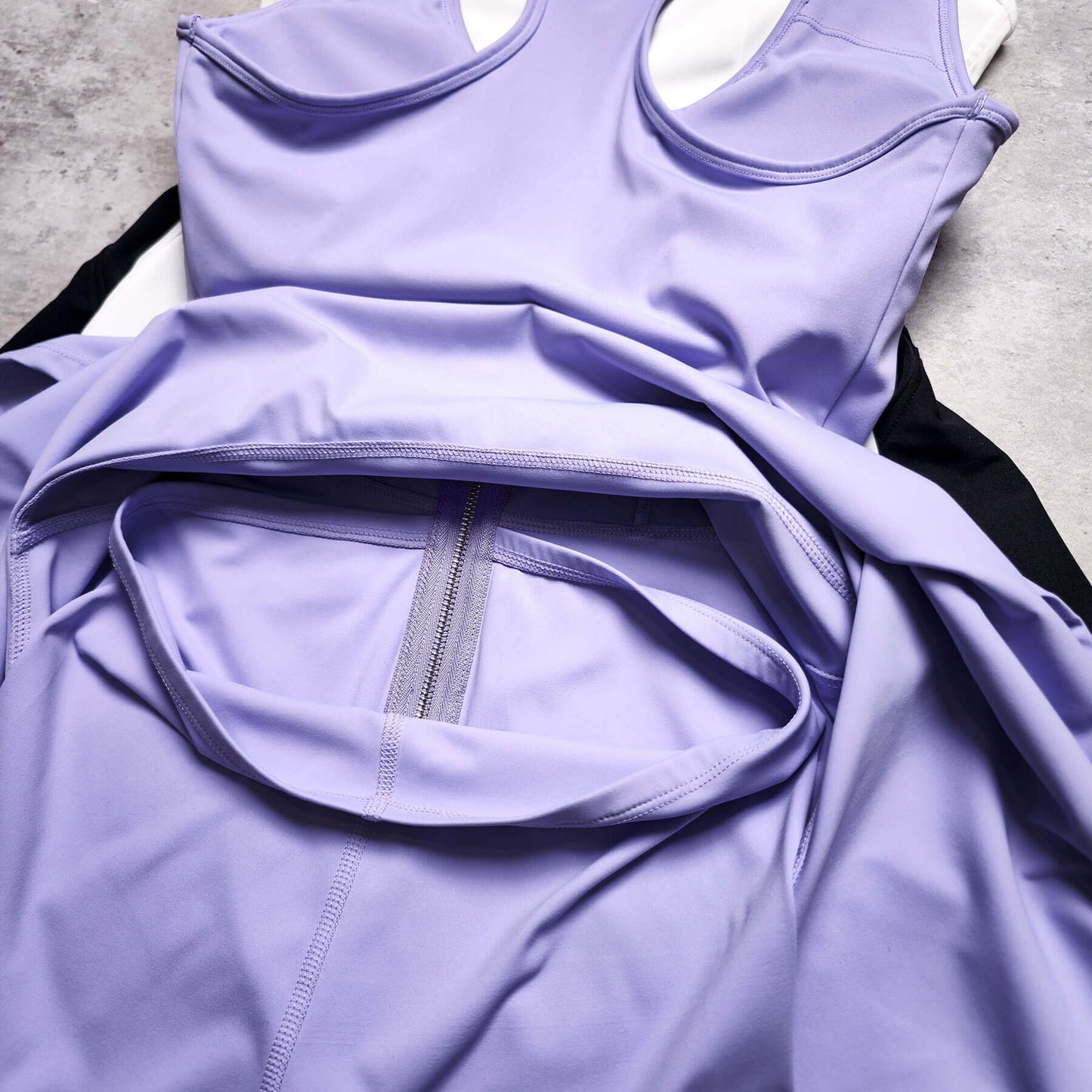 Front Zip Tennis Dress