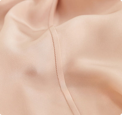 Washable Silk Long Sleeve Classic Pant Set