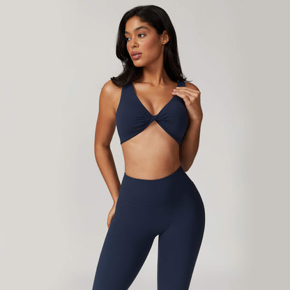 Twist Front Sports Bra