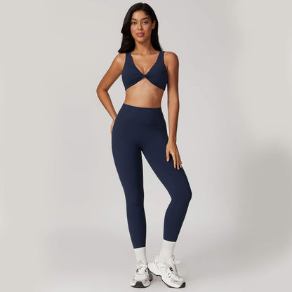 Twist Front Sports Bra