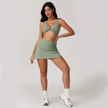 Twist Front Sports Bra