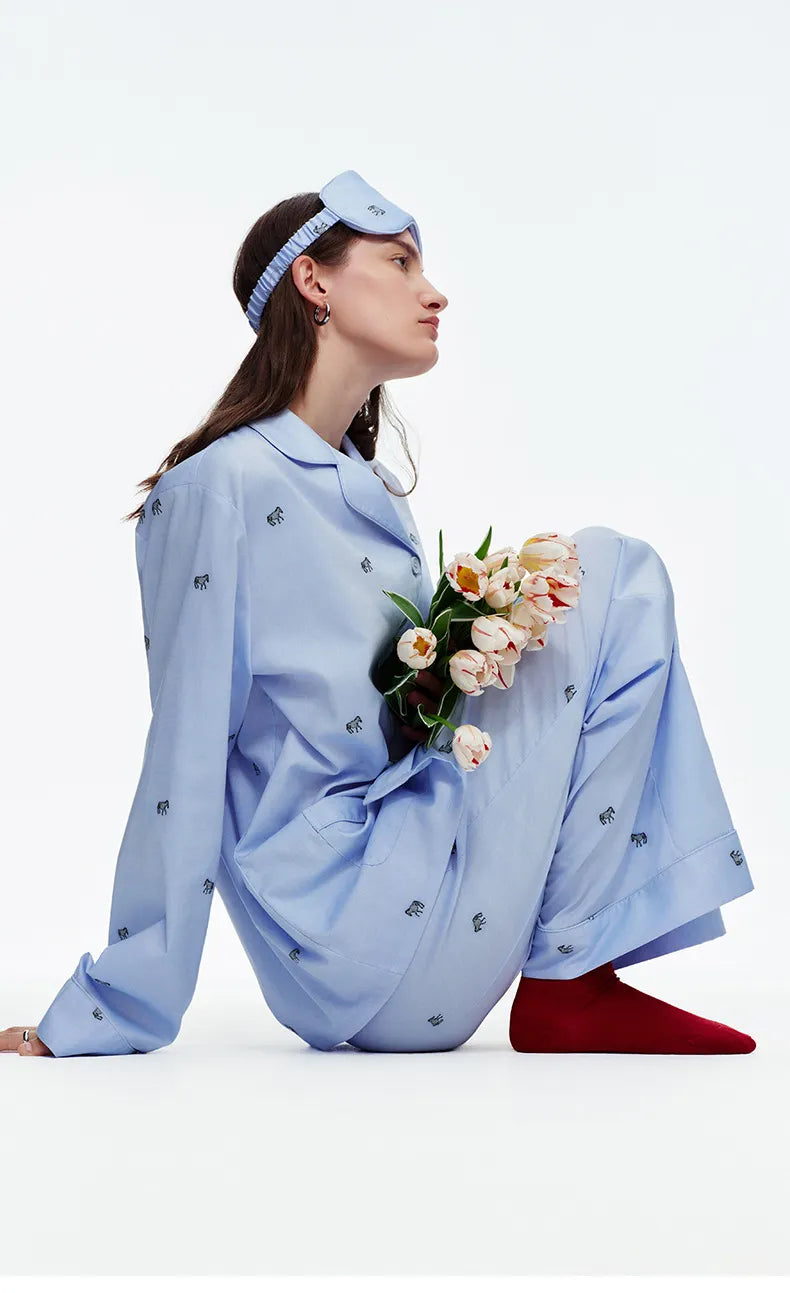 The Horses Embroidered Set