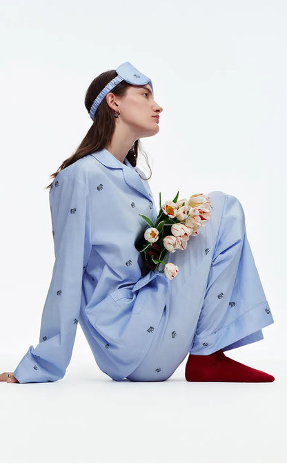 The Horses Embroidered Set