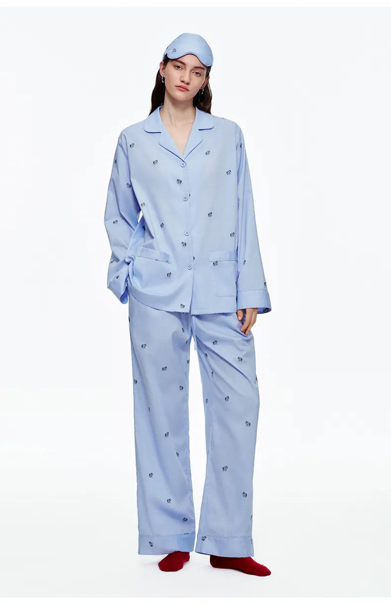 The Horses Embroidered Set