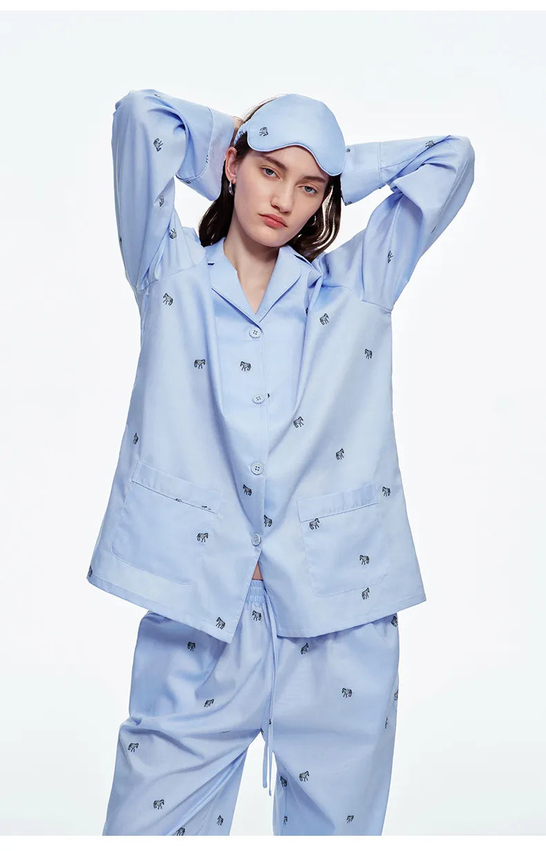 The Horses Embroidered Set