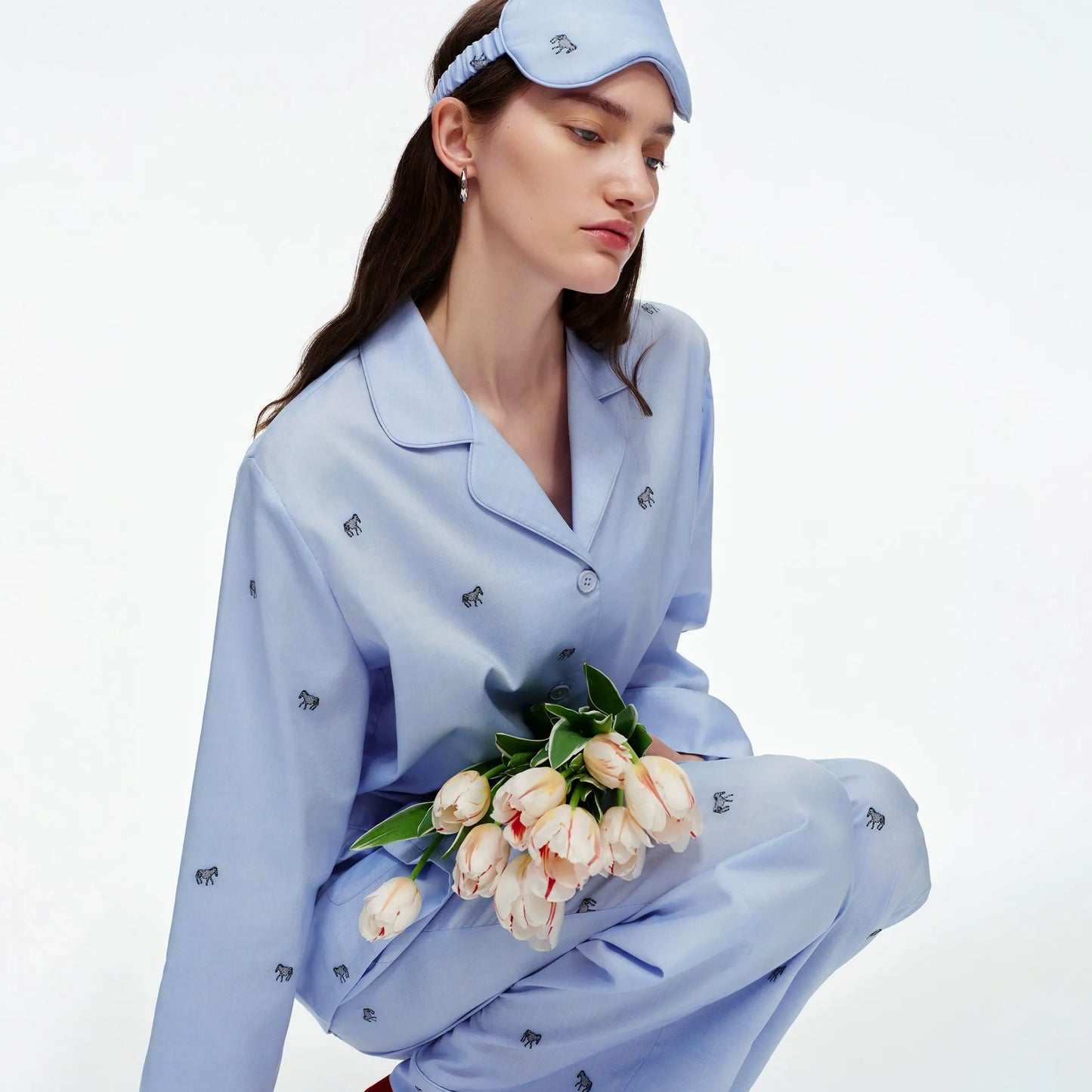 The Horses Embroidered Set