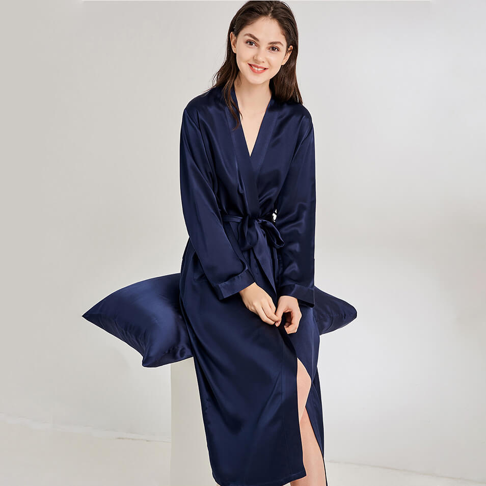 Washable Silk Classic Robe