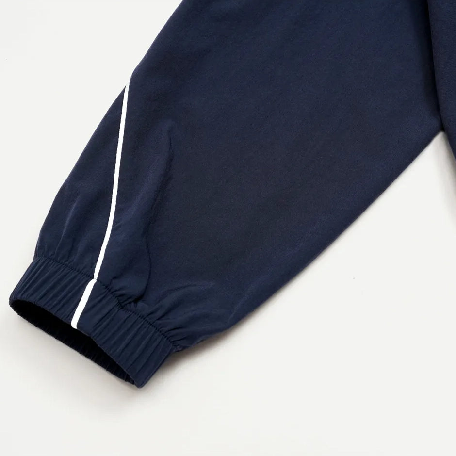 UPF 50+ Lightweight Hooded Sun Jacket - Navy Blue - elastic cuff detail