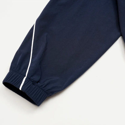 UPF 50+ Lightweight Hooded Sun Jacket - Navy Blue - elastic cuff detail